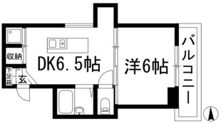 キャトルセゾンの物件間取画像